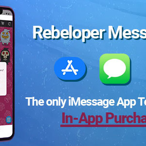 Rebeloper Messages v12 - iMessage App in Swift 4.2, iOS 12 and Xcode 10 ready