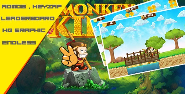 King Monkey - Admob + Leaderboard
